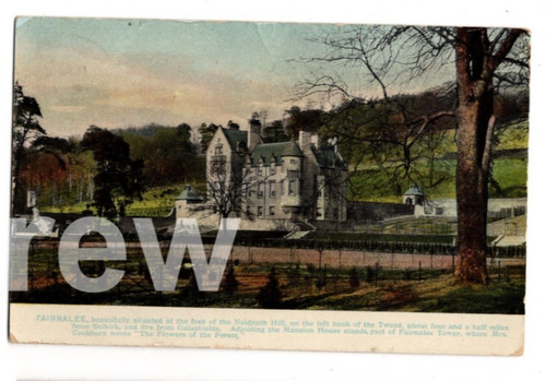 Fairnalee castle tower - castle,