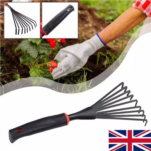 New gardening hand rake leaf - gardening,