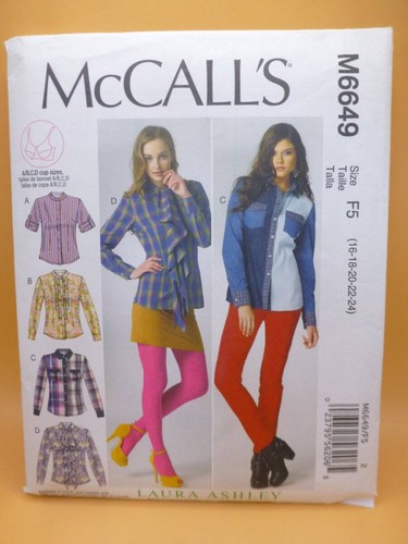 Uncut mccall m6649 misses - m6649, misses'