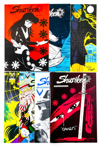 Shuriken 1985 victory - shuriken, #1-7
