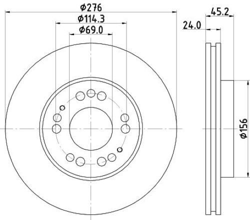 Pagid 54148 front coated - pagid,
