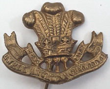 Welch Regiment Brass Vintage