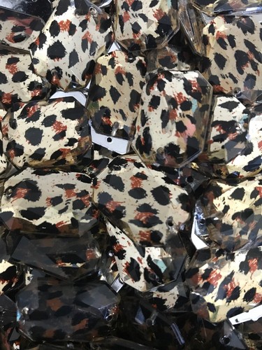 Leopard pattern large acrylic - leopard,
