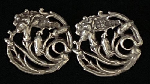 Antique art nouveau pair - art,