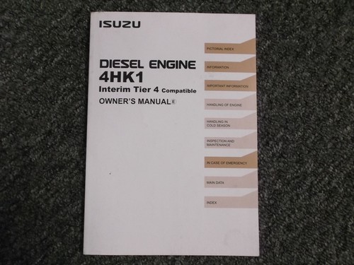 Isuzu 4hk1 4hk1x - 4hk1, al-4hk1x