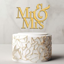 Mr & Mrs Wedding Acrylic