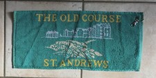 St.Andrews Golf Towel With Bag
