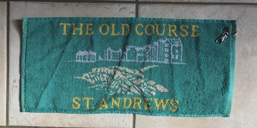 Andrews golf towel with - golf,