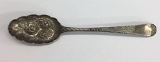 Antique Solid Silver Dessert /
