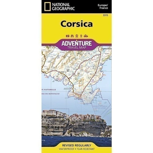 Corsica map france - corsica,