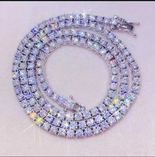 Moissanite Style Tennis Chain