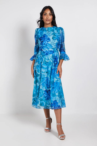 Wallis turquoise fit flare - wallis,