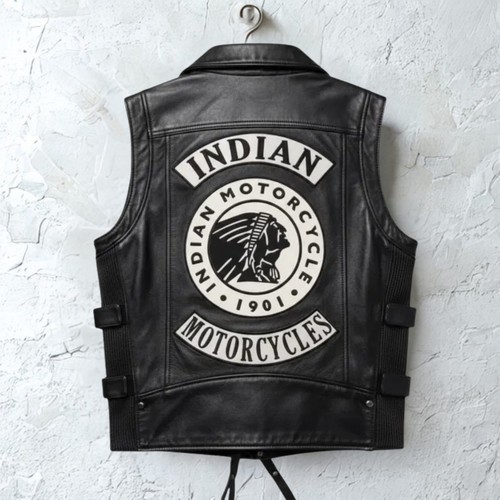 Indian motorcycle leather - indian, vest