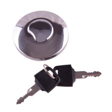 Gas Fuel Tank Cap Lock & 2