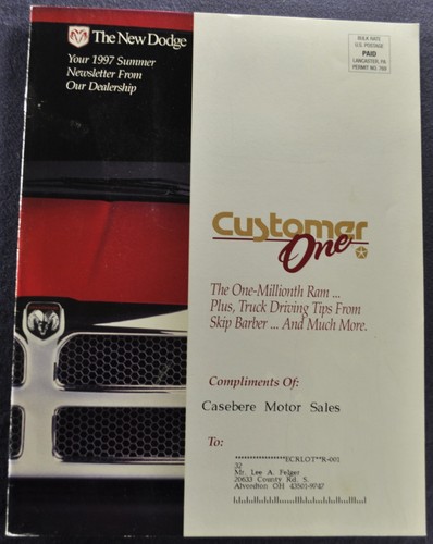 1997 dodge brochure - 1997,