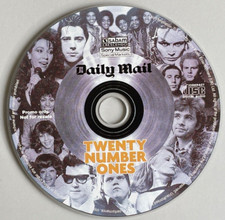 VARIOUS ARTIST; TWENTY NUMBER ONES, CD. A THE DAILY MAIL PROMO. (1 CD).