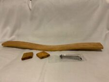 100mm wide Curved ash canoe kneeling thwart  with fixings