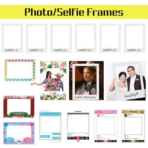 Party photo booth - party,