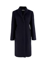 Navy Blue Llama Wool Blend