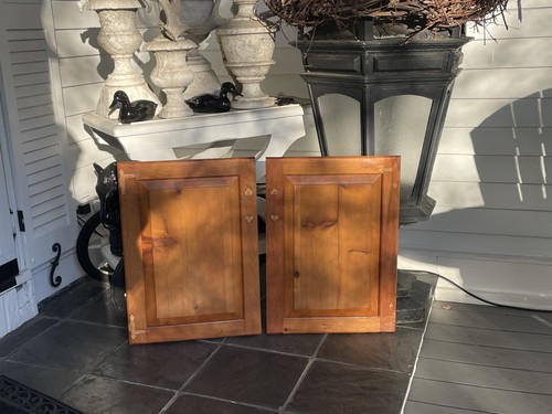 Vtg pine raised - 2, panel