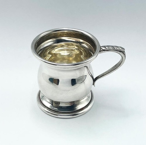 Silver measure miniature mug - miniature,