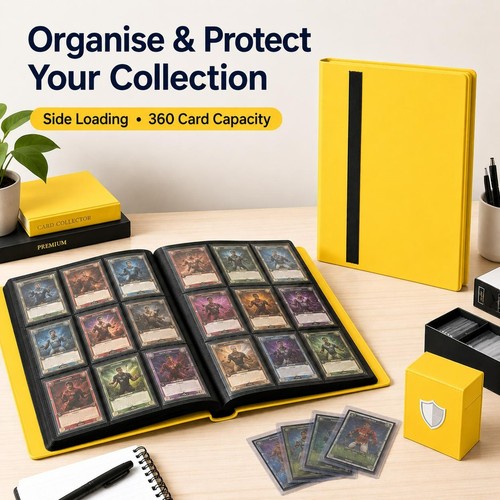 Pocket trading card - 9-pocket, binder