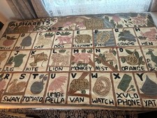 Vintage Handmade Aubusson Rug