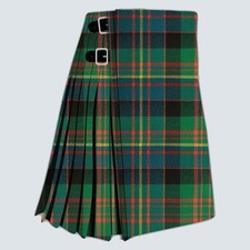 Clan Cameron of Erracht Tartan Kilt Custom Made 8 Yard Highland Kilt