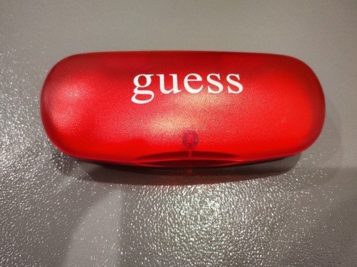 Red transparent guess hard - red,