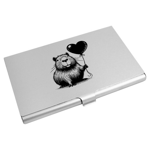 Capybara with balloon metal - balloon',