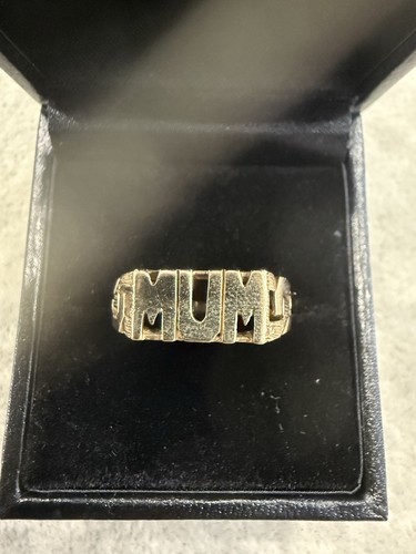 9ct gold mum - 9ct, ring