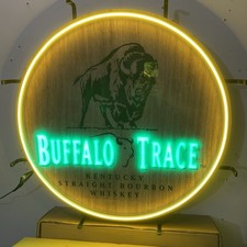 Large Buffalo Trace Whisky LED
