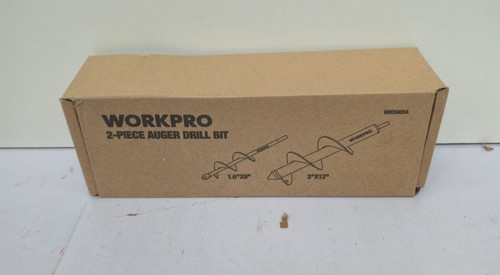 Workpro piece auger - 2-piece, drill