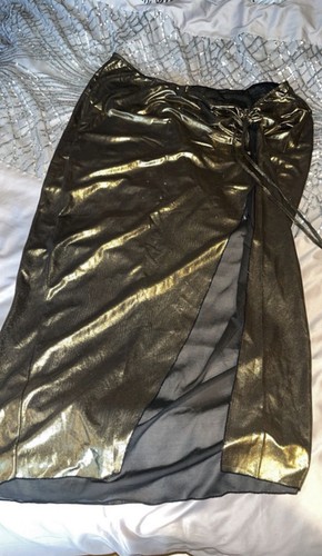 Ann summers metallic gold - ann,