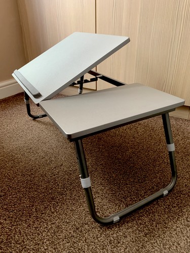 Portable folding bed desk - portable,