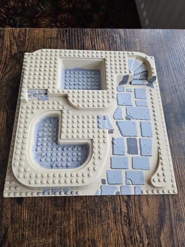 Lego baseplate raised tan - lego, 3d