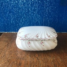 Wedgwood Pink Garland Lidded