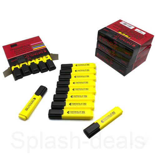 Yellow highlighter pens - highlighter,