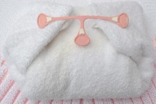 Baby or Reborn Soft Terry Nappy Square with Nappy Nippa Brand New