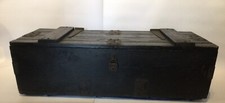 Carpenters Trunk Chest Storage Box Table Wooden Vintage