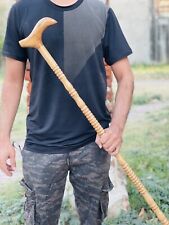 Hand Made Wooden Walking Stick-Elegant Decent Beautiful Design-Christmas Gift
