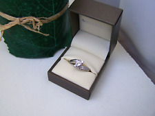 GORGEOUS 925 SOLID STERLING VINTAGE STYLE SILVER TRILOGY DRESS RING SIZE X 11.5
