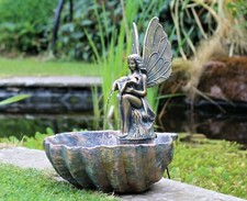 Garden Ornament  Water Feature LED Light Outdoor 42cm - NOT SOLAR - DS5865 ELM