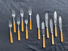 Vintage Art Deco Flatware Set