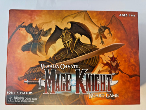 Mage knight board game - board,