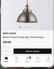 John Lewis Baldwin 3 Pendant