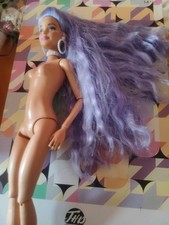 Barbie Doll Articulated Purple