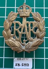 WW2 RAF Cap Badge EB-2717
