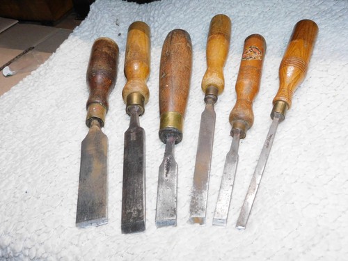 Job lot vintage woodworking - -,