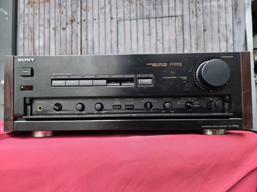 Sony f707es amplifier - sony, ta-f707es